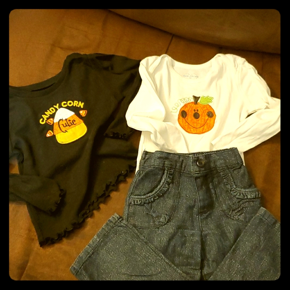 Girl's Halloween Applique Bundle  - 18m